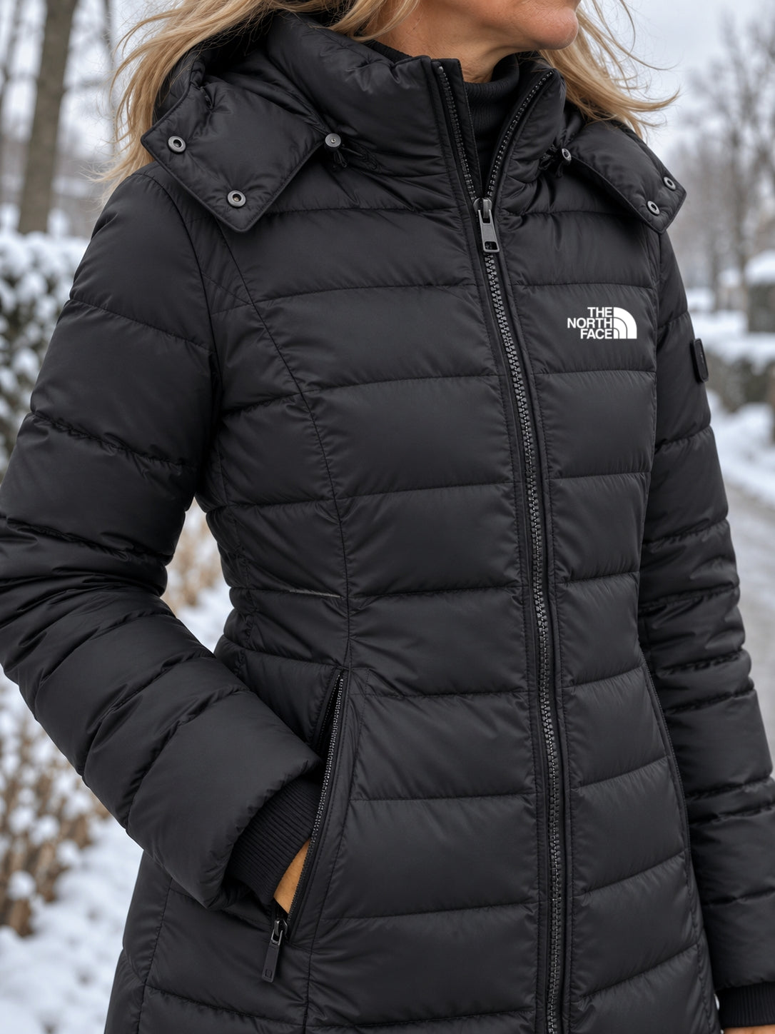 TNF | Premium Long Puffer Coat - CLEARANCE SALE