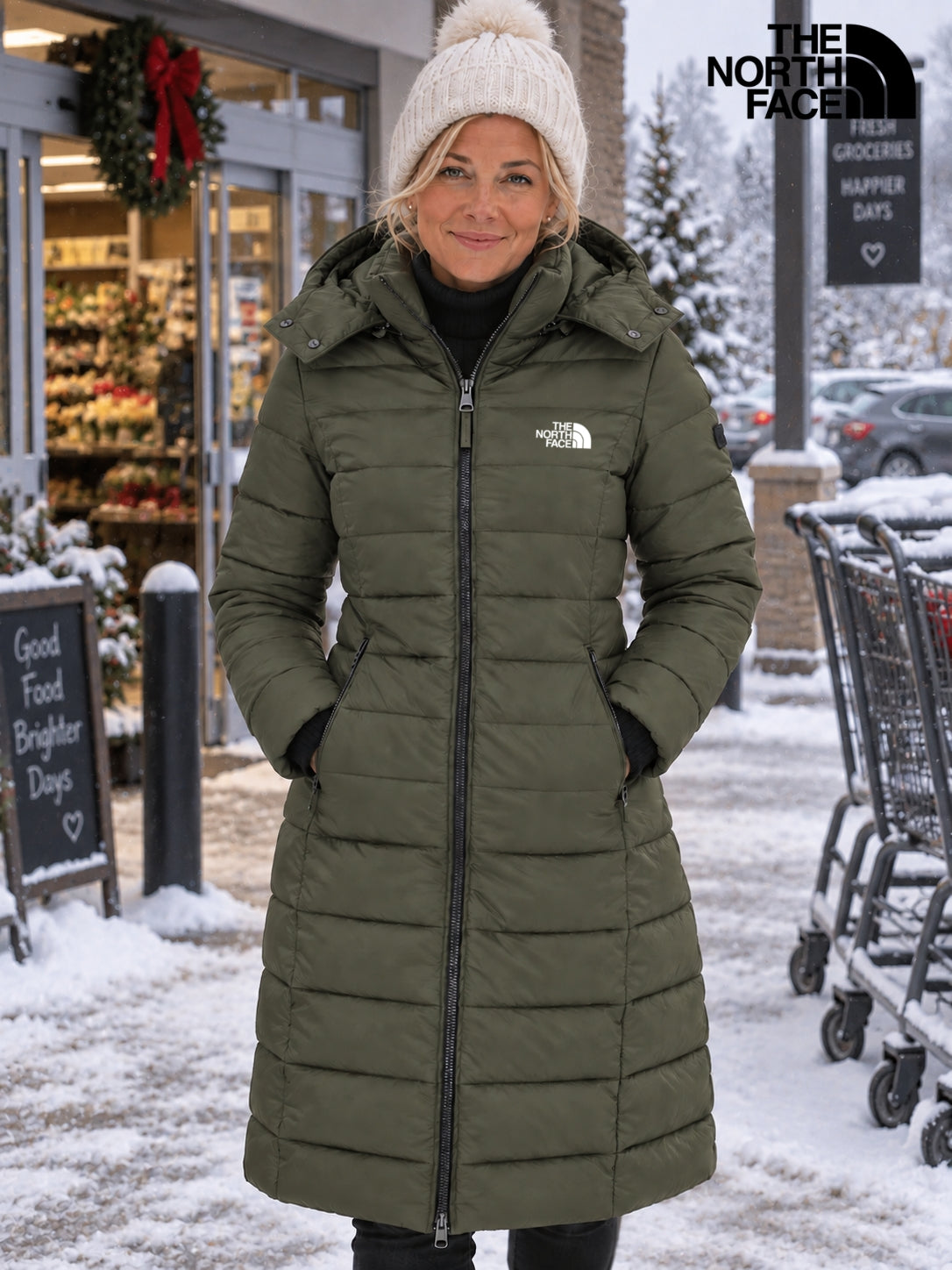 TNF | Premium Long Puffer Coat - CLEARANCE SALE