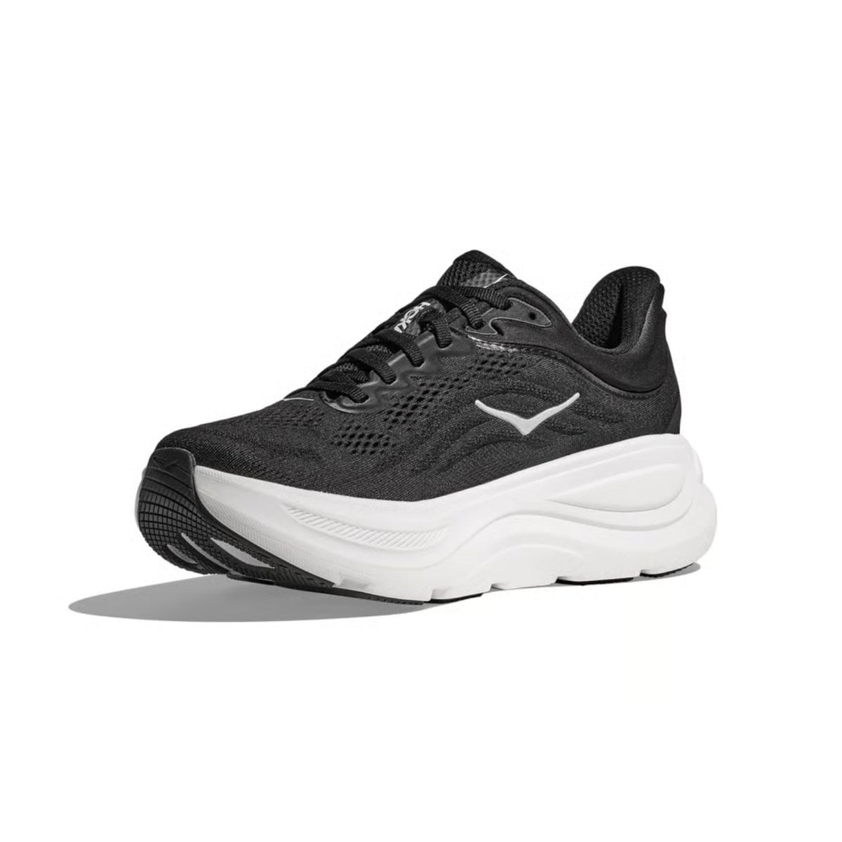 HOKA BONDI 9 - BLACK/WHITE