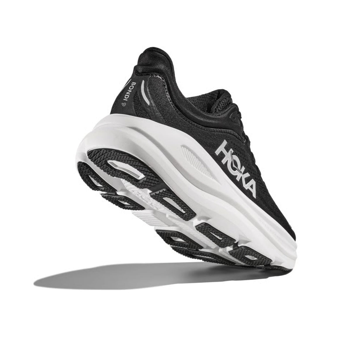 HOKA BONDI 9 - BLACK/WHITE
